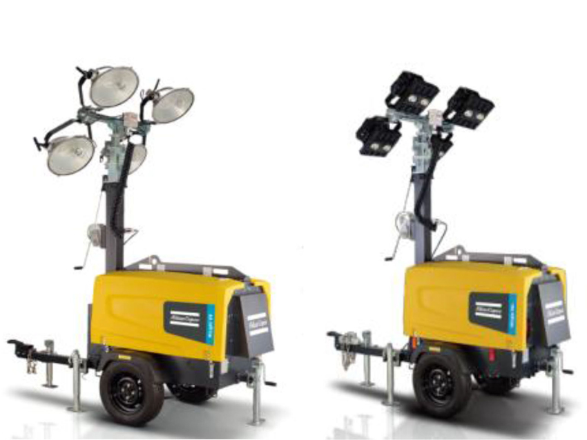阿特拉斯移动照明灯车